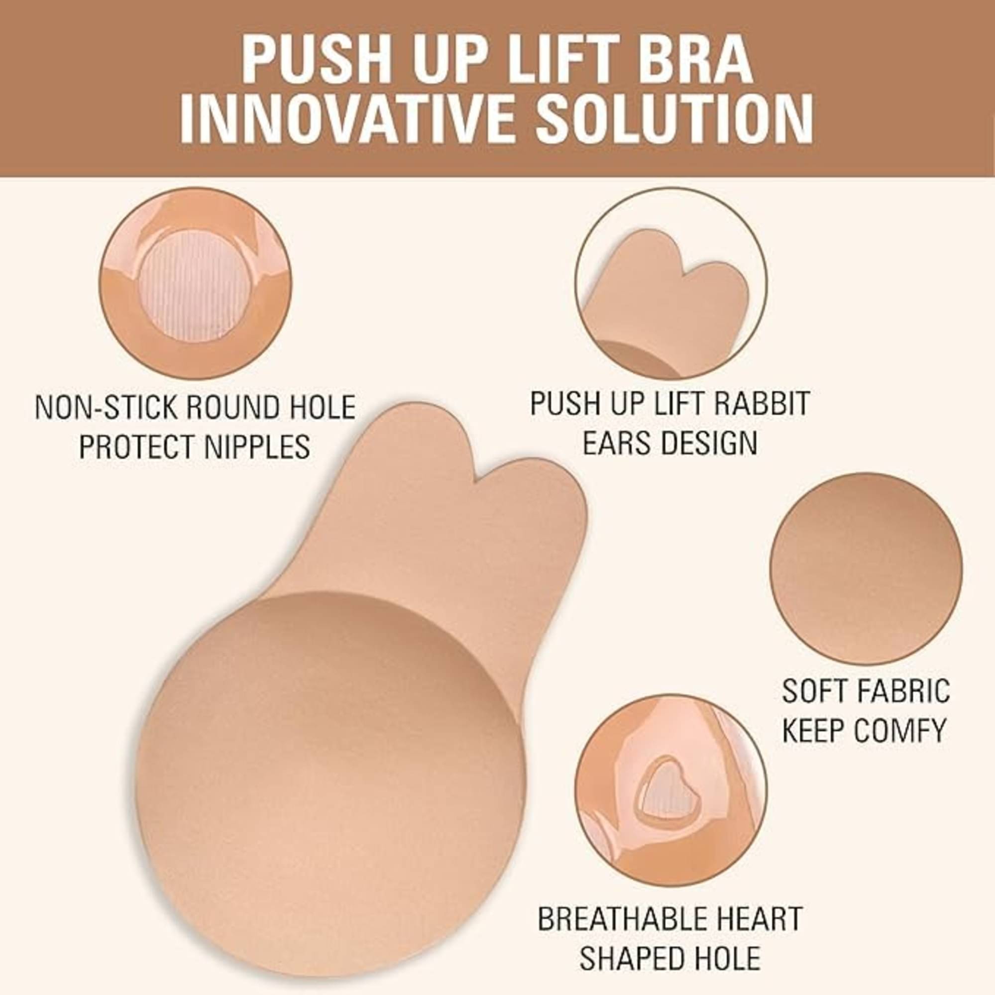 omen's Silicone Breast Lift Up Nipple Pad || Reusable Adhesive Stick On Nipple Cover || Invisible Push Up Self Adhesive Bra Pad     			omen's Silicone Breast Lift Up Nipple Pad || Reusable Adhesive Stick On Nipple Cover || Invisible Push Up Self Adhesive Bra Pad