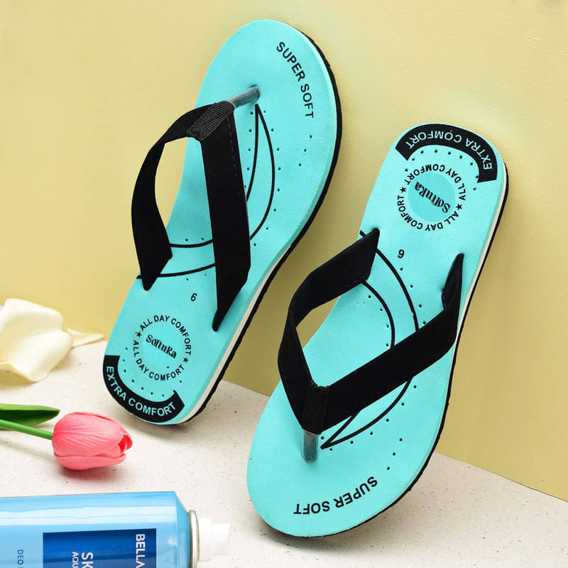     			softura Light Blue Women's Daily Slipper