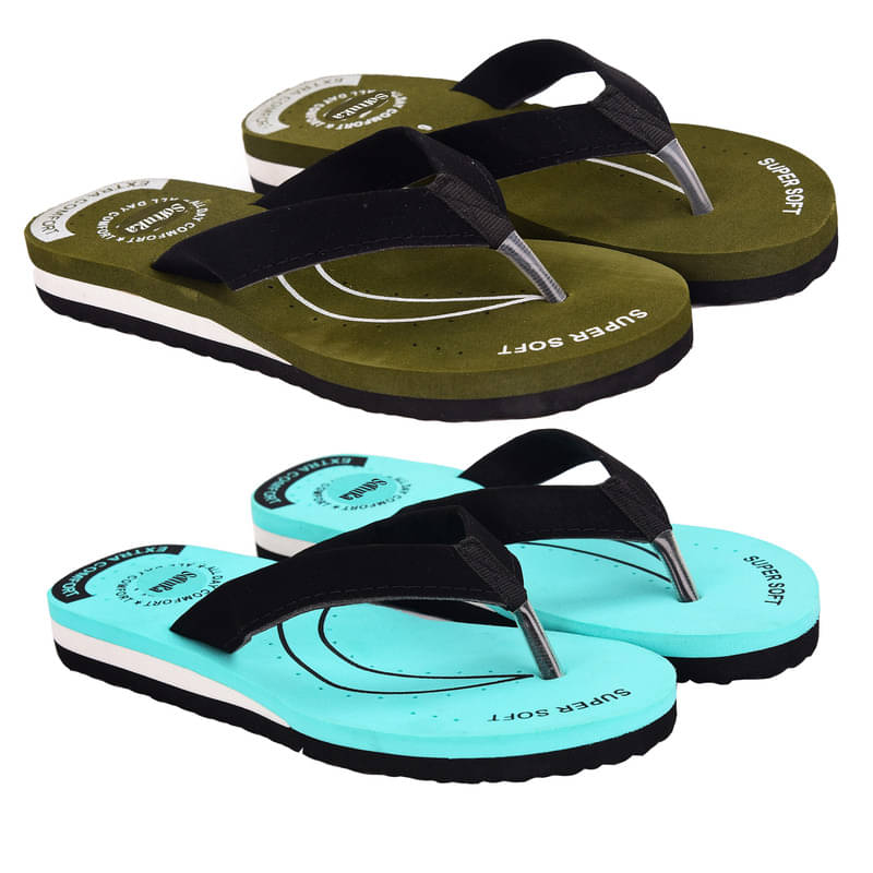     			softura Light Blue Women's Daily Slipper