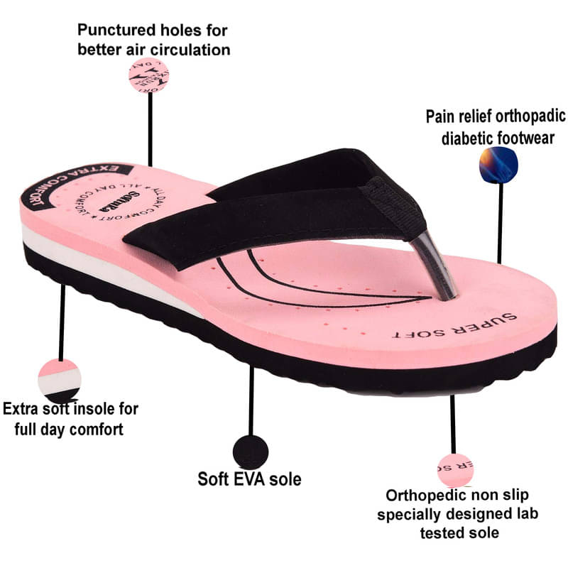     			softura Pink Women's Daily Slipper