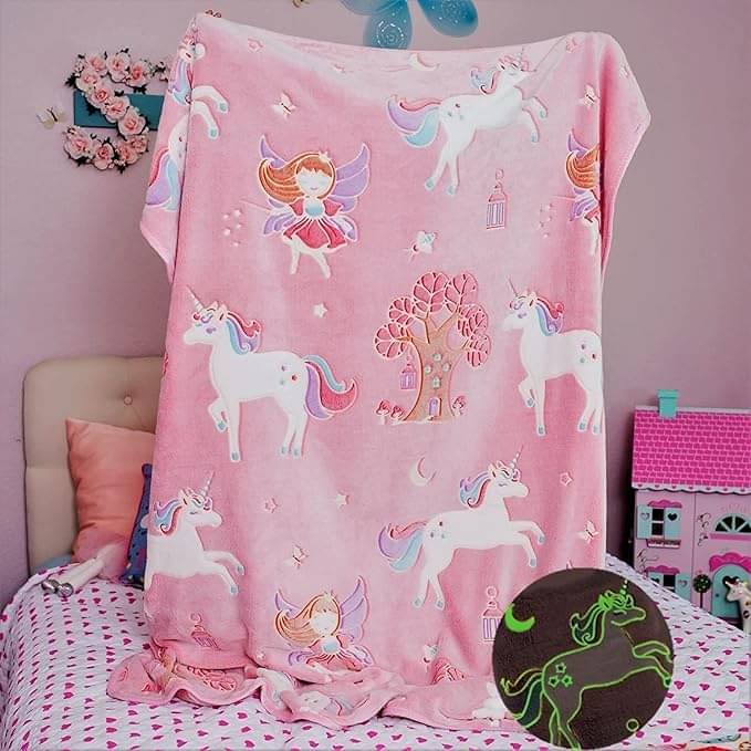 AJUDIYA CREASION Fleece Animal Single Bed Blanket ( 200 cm x 150 cm ) - Pink ( Pack of 1 )     			AJUDIYA CREASION Fleece Animal Single Bed Blanket ( 200 cm x 150 cm ) - Pink ( Pack of 1 )