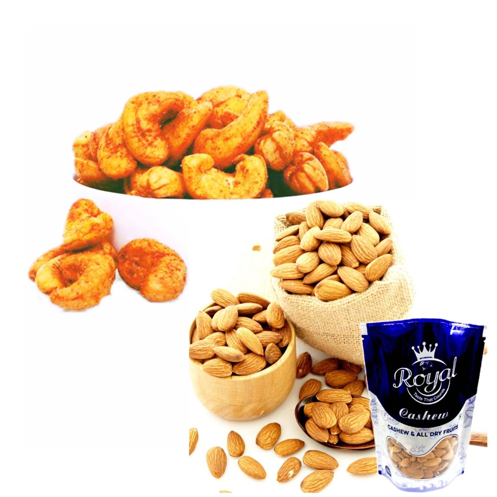     			ANDRA MART Mixed Nuts 1000 g Pack of 4