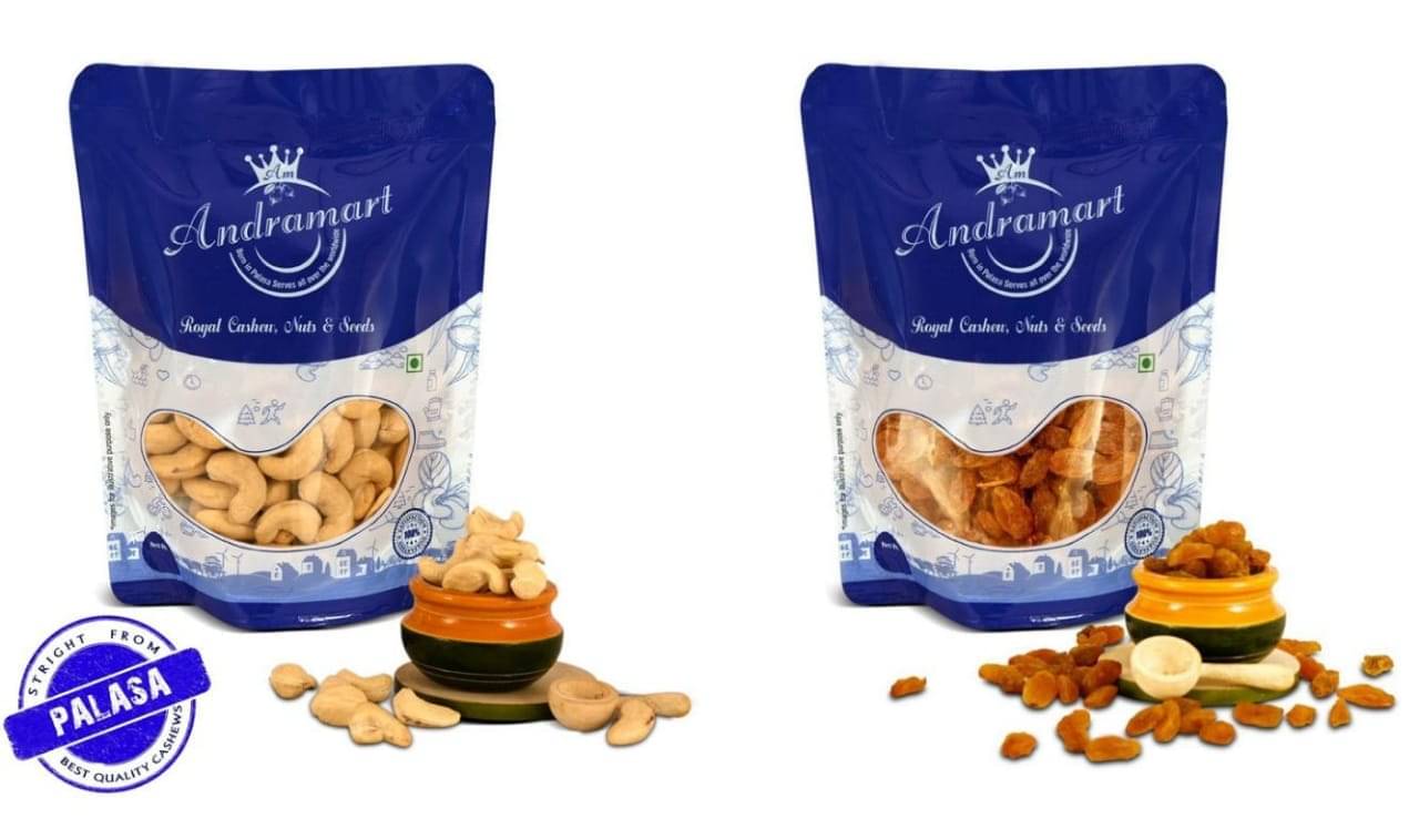     			ANDRA MART Mixed Nuts 200 g Pack of 2