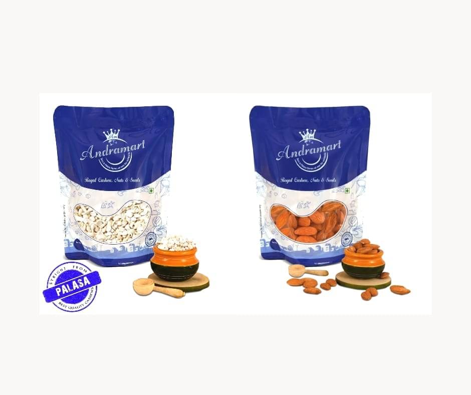     			ANDRA MART Mixed Nuts 200 g Pack of 2