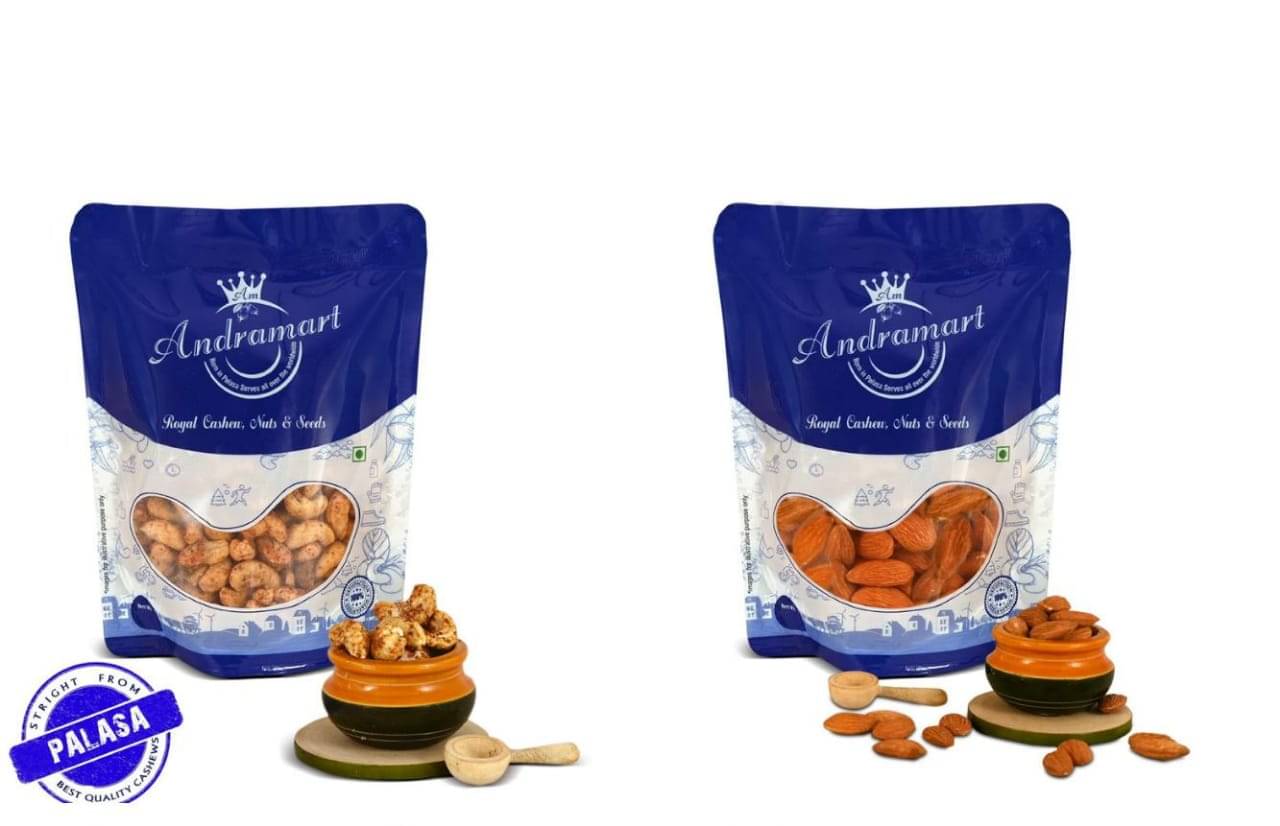     			ANDRA MART Mixed Nuts 200 g Pack of 2