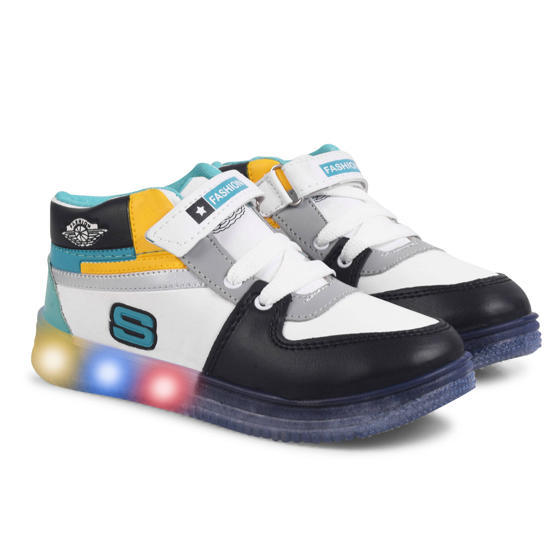     			AXROW - Sea Green Boy's Boots ( 1 Pair )