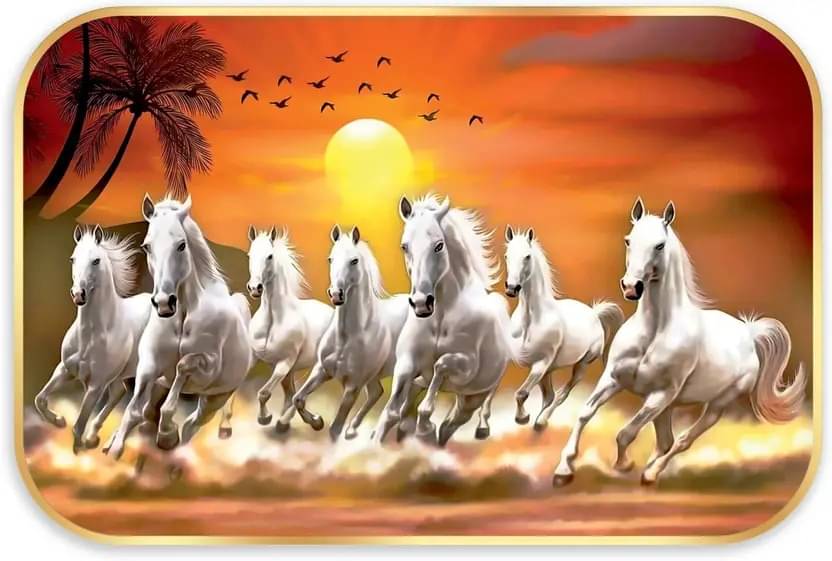 Arpita Crafts Digital Reprint 9 inch x 13 inch Painting  (With Frame)     			Arpita Crafts Digital Reprint 9 inch x 13 inch Painting  (With Frame)