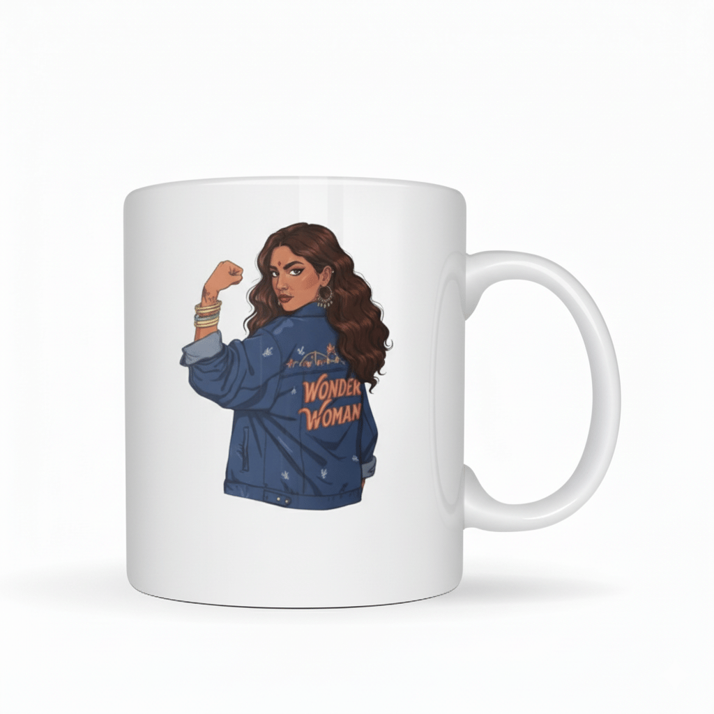 BIG FEATHER COUTERS Printed Mug Ceramic Coffee Mug 350 mL ( Pack of 1 )     			BIG FEATHER COUTERS Printed Mug Ceramic Coffee Mug 350 mL ( Pack of 1 )