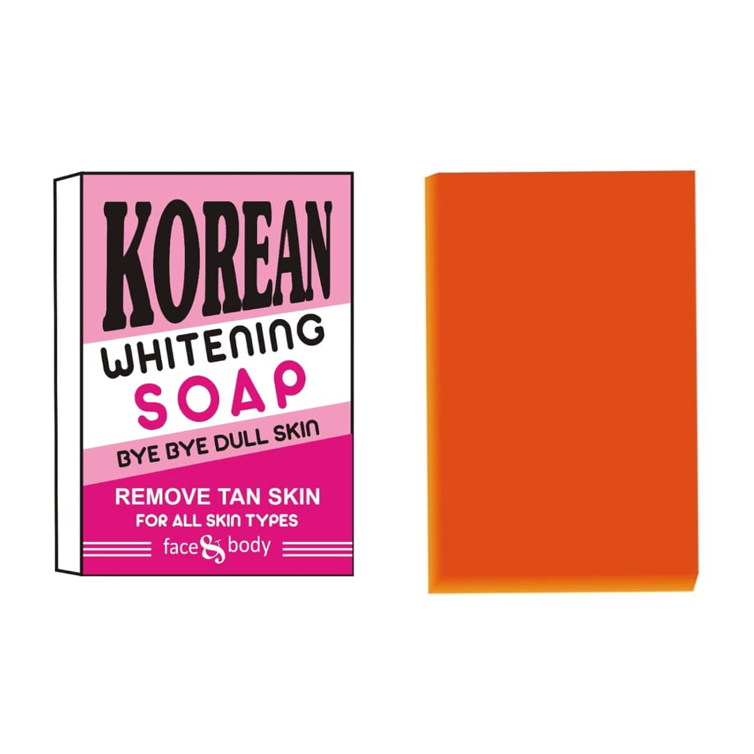    			BUEWEY Beauty Korean Whitening Soap Bye TanHello Shine Soap for All Skin Type ( Pack of 1 )