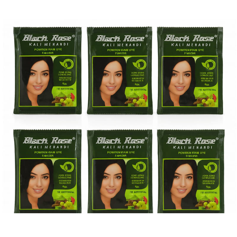 Black Rose Natural Semi Permanent Hair Color 6 g Black Black Rose Natural Semi Permanent Hair Color 6 g Black