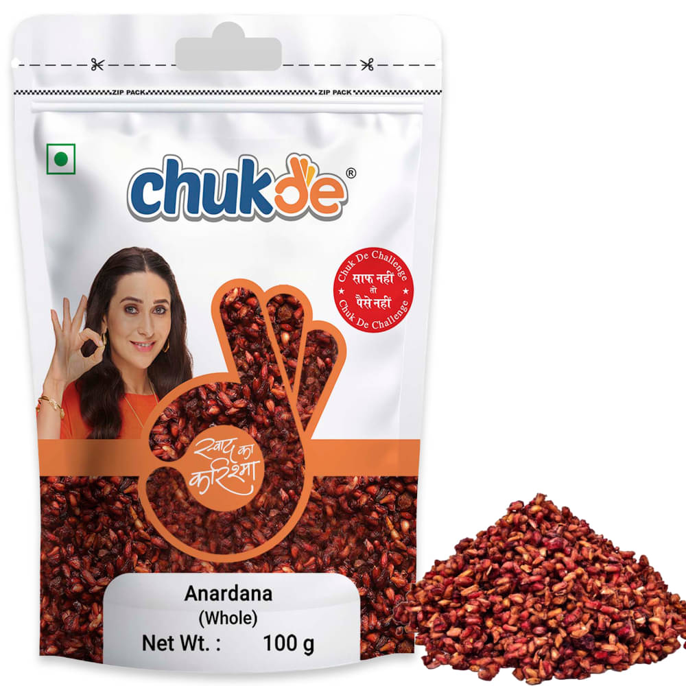 CHUKDE Anardana Whole | Pomegranate Seeds 100 gm Pack of 2     			CHUKDE Anardana Whole | Pomegranate Seeds 100 gm Pack of 2
