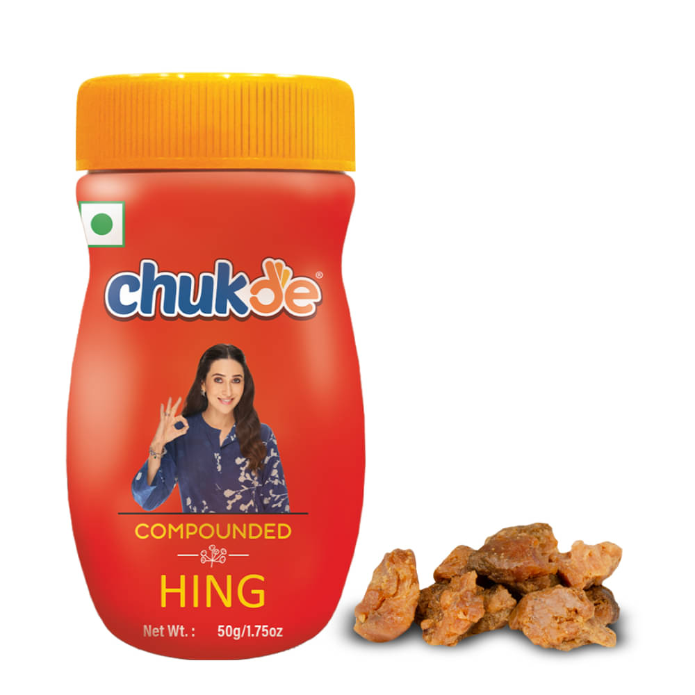 CHUKDE Hing | Asafoetida 50 gm Pack of 2 CHUKDE Hing | Asafoetida 50 gm Pack of 2
