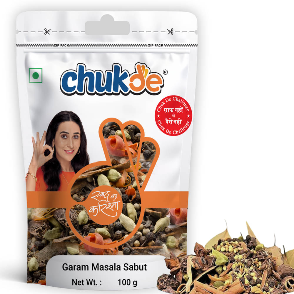 CHUKDE Sabut Garam Masala Whole Masala 100 gm Pack of 2 CHUKDE Sabut Garam Masala Whole Masala 100 gm Pack of 2