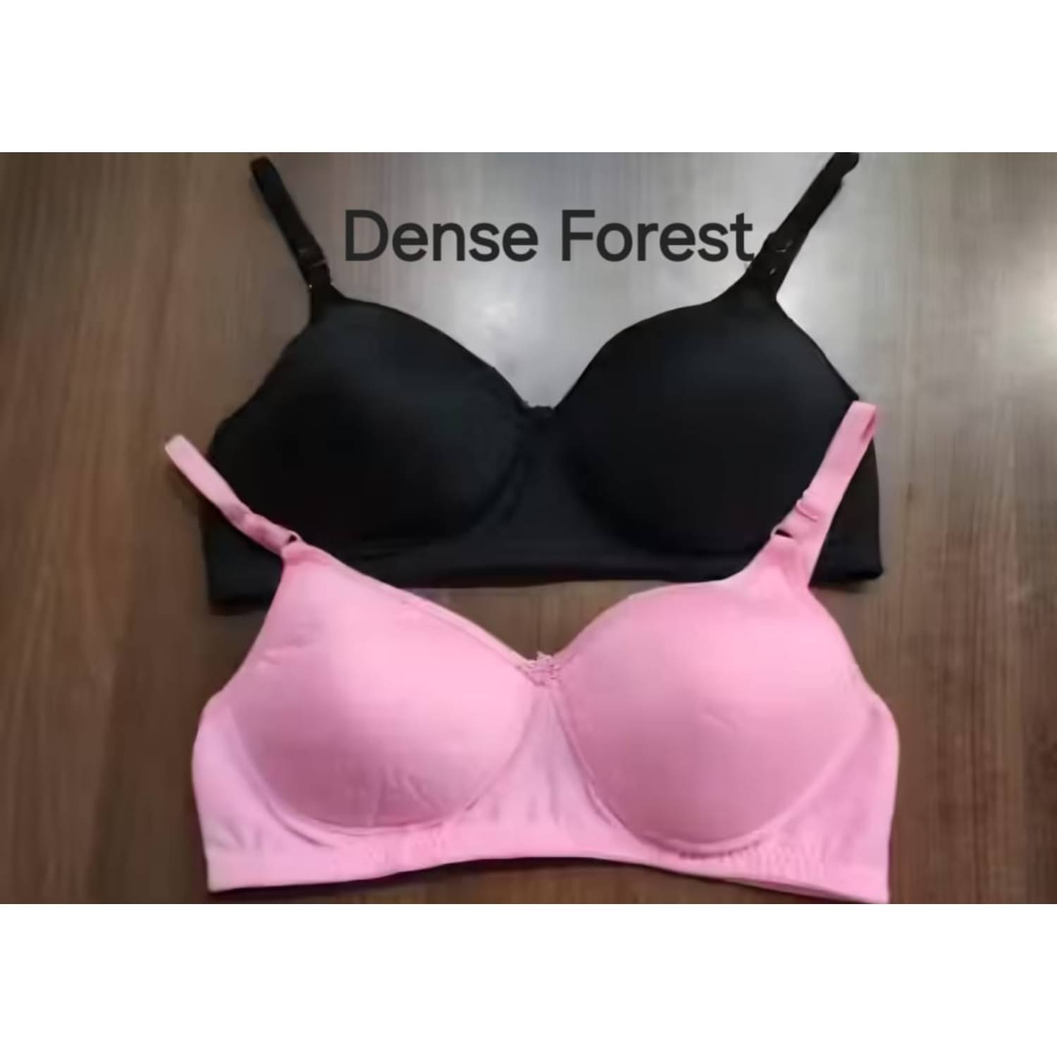 Dense Forest Pack of 2 Cotton Lightly Padded Everyday Bra For Women ( Multicolor 2 )     			Dense Forest Pack of 2 Cotton Lightly Padded Everyday Bra For Women ( Multicolor 2 )