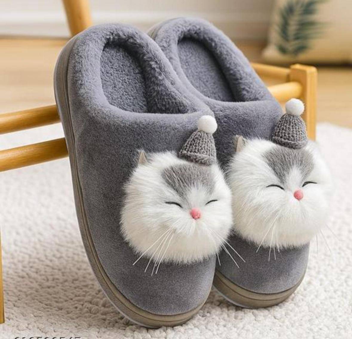     			FUSEOWL Grey Women's Slide Flip Flop