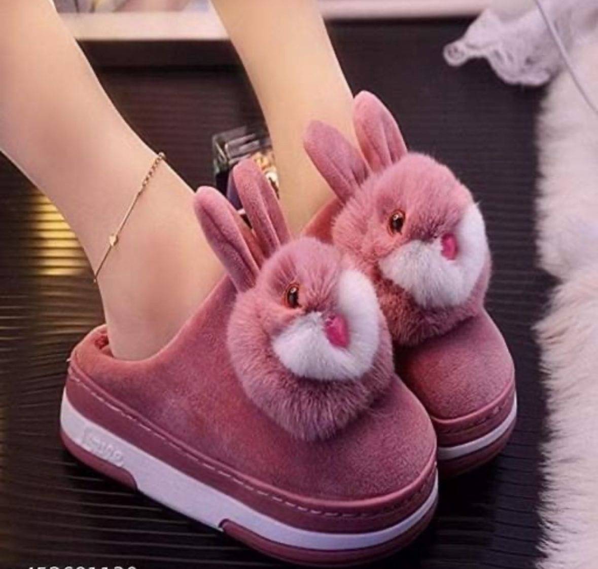     			FUSEOWL Pink Women's Slide Flip Flop