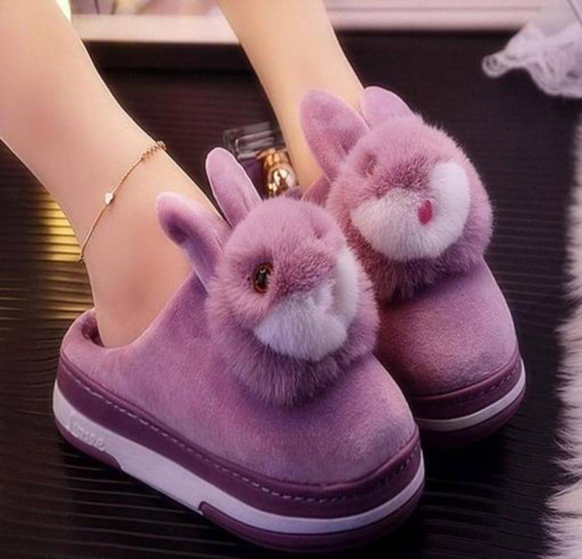     			FUSEOWL Purple Women's Slide Flip Flop