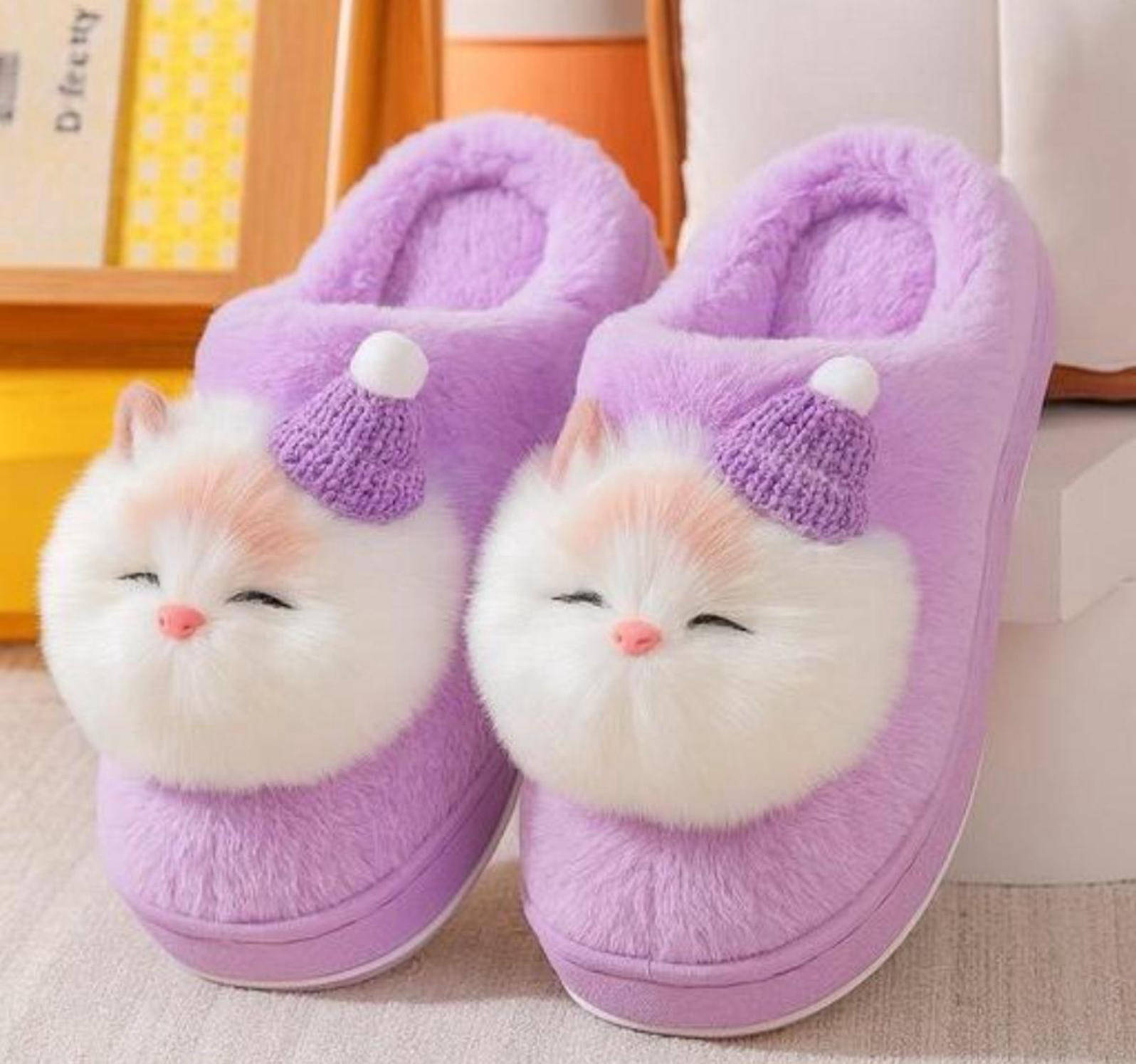     			FUSEOWL Purple Women's Slide Flip Flop