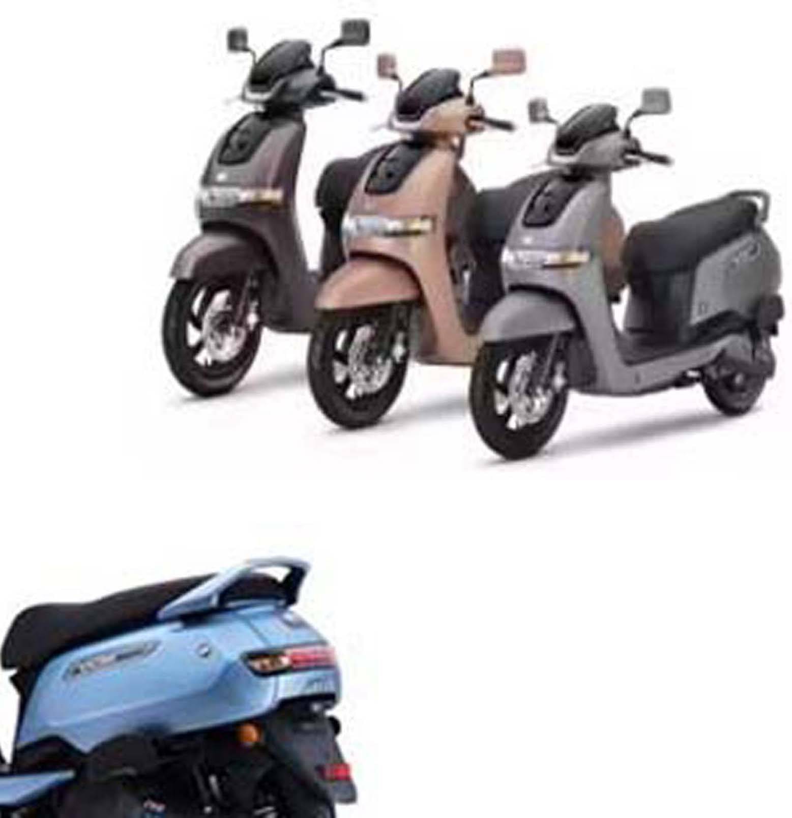     			Heavy Duty Leatherite Seat Cover for TVS iQube