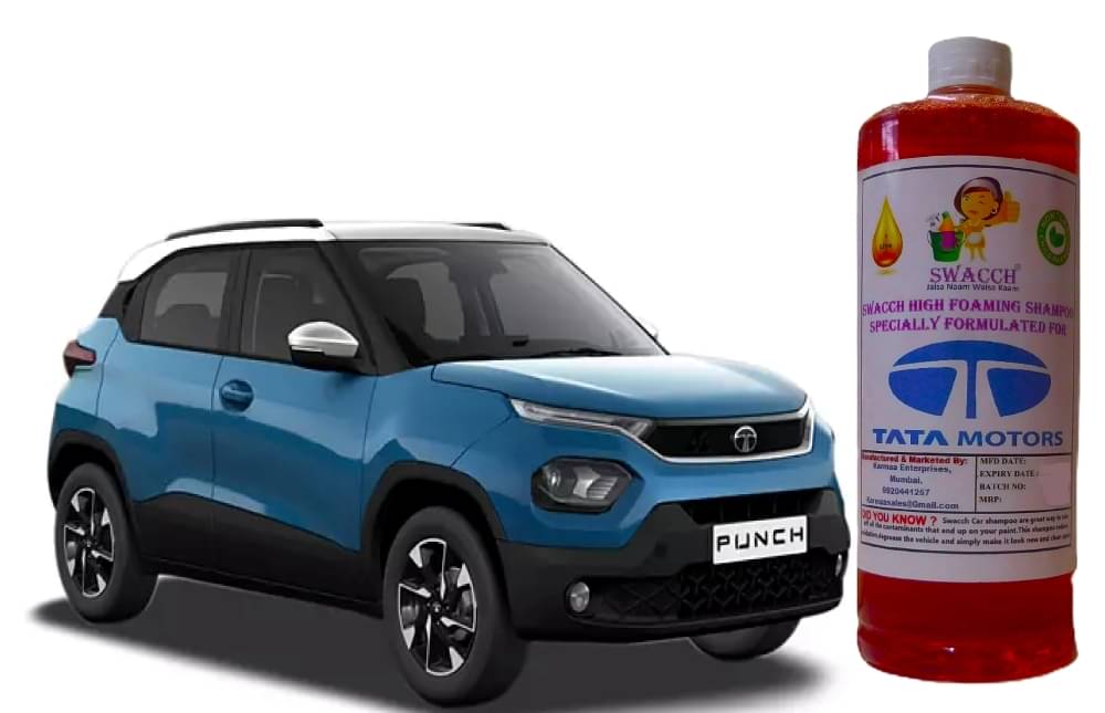     			High Foaming Car Shampoo Formulated For Tata Punch I Non-Toxic Formula I Ph Balanced I Super Saver Pack I Premium Wax Formulation I Glossy & Shine I 1 Litre