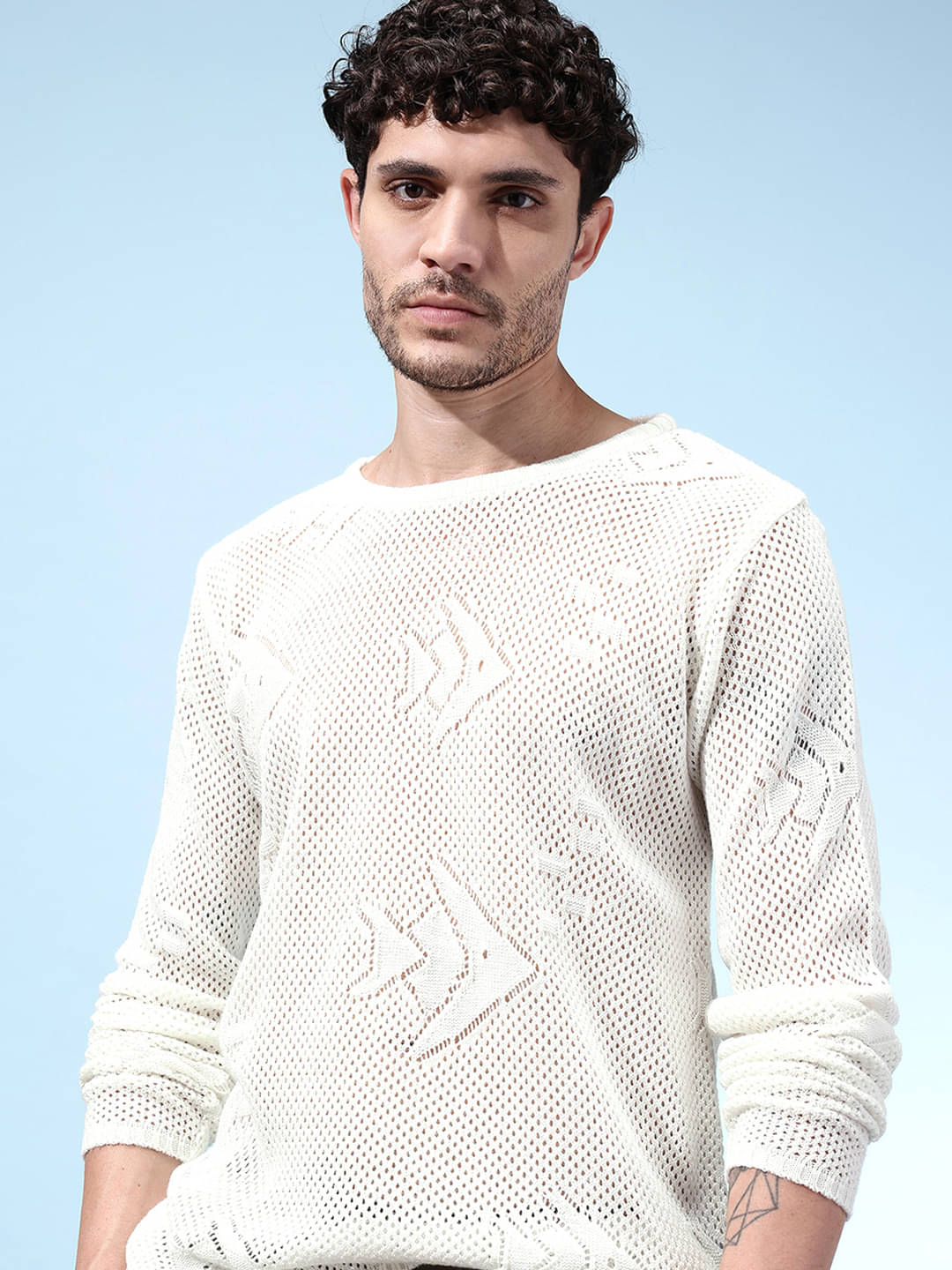 KASMA Acrylic Round Neck Men's Full Sleeves Pullover Sweater - Beige ( Pack of 1 )     			KASMA Acrylic Round Neck Men's Full Sleeves Pullover Sweater - Beige ( Pack of 1 )