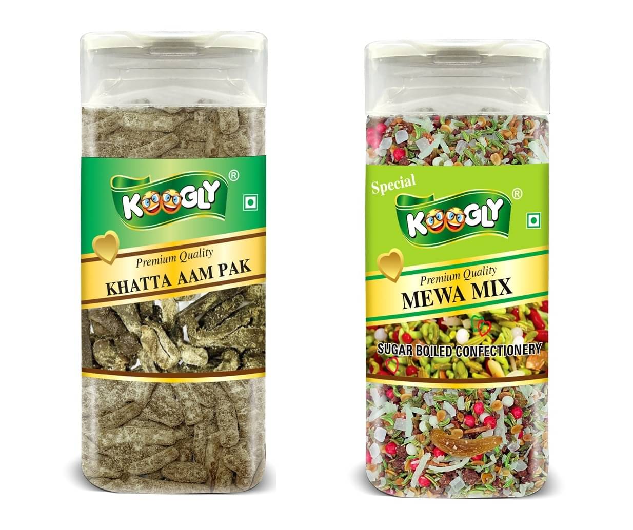     			KOOGLY Khatta Aampak+ Mewa Mix Special Hard Candies 375 gm