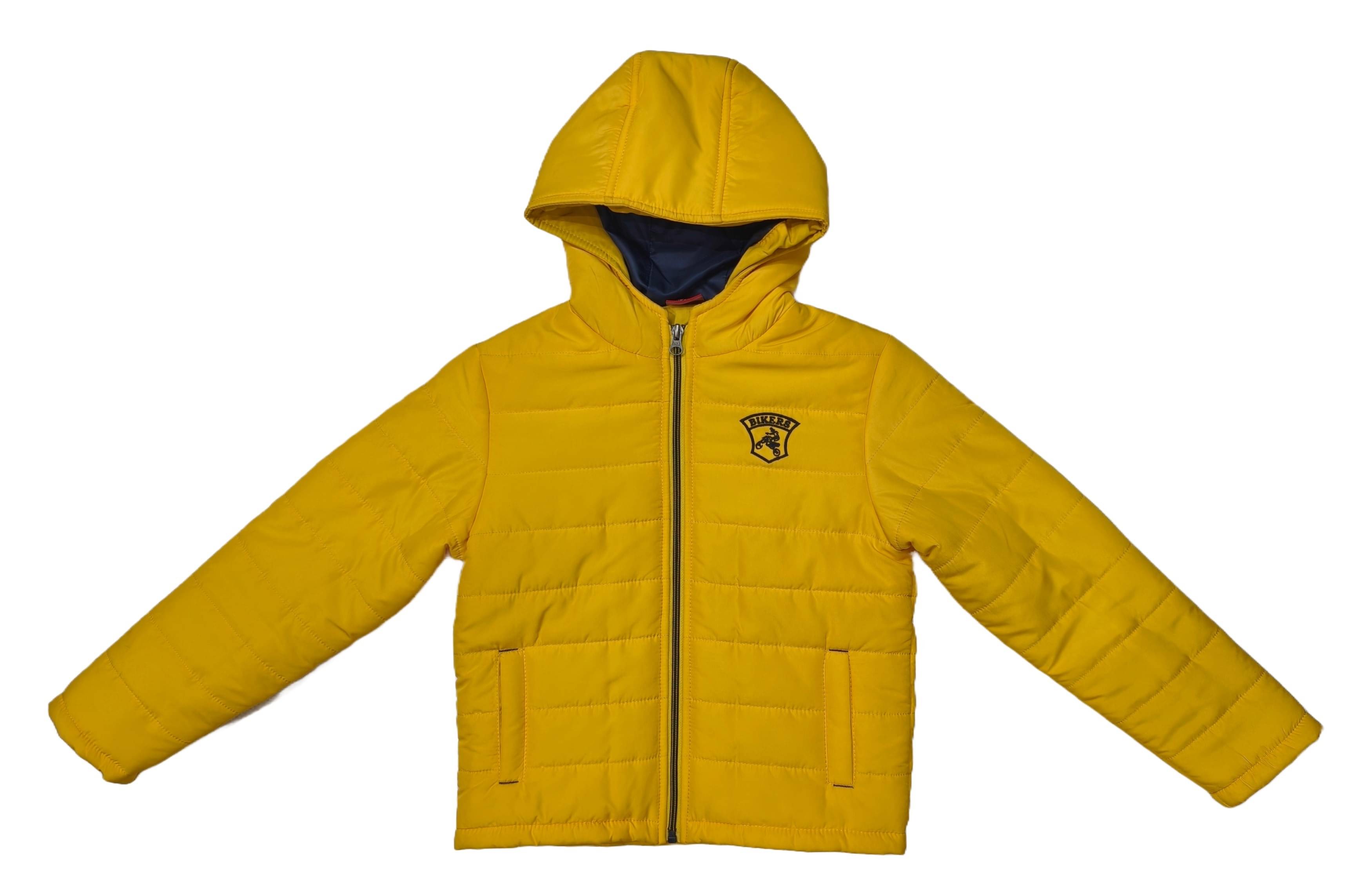     			Kids-17 Boys Polyester Quilted & Bomber Jacket ( Yellow , Pack of 1 )