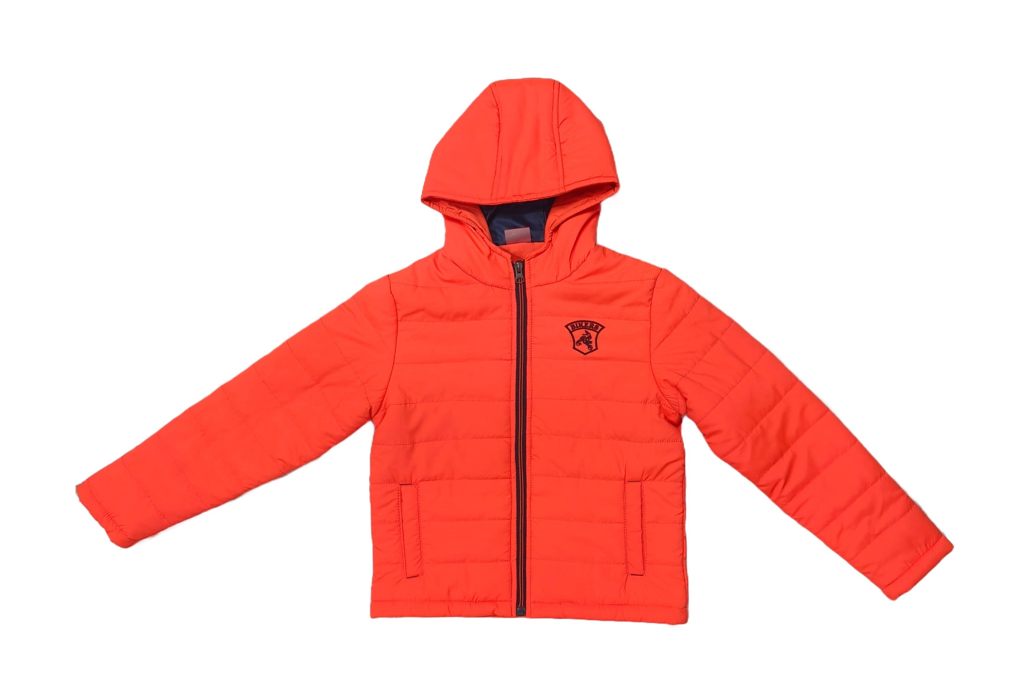     			Kids-17 Boys Polyester Quilted & Bomber Jacket ( Orange , Pack of 1 )