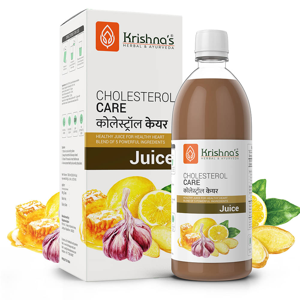     			Krishna's Herbal & Ayurveda Cholesterol Care Juice 500 ml
