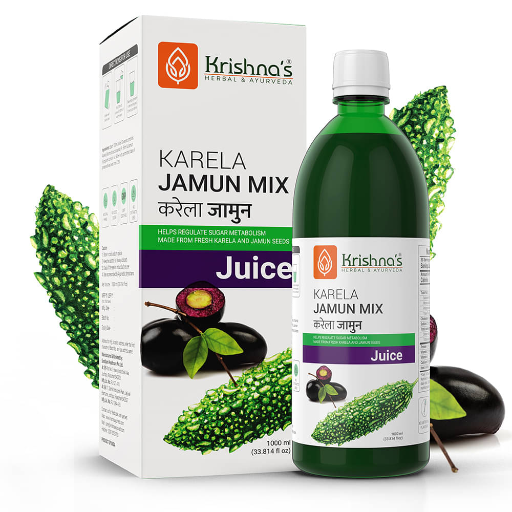     			Krishna's Herbal & Ayurveda Karela Jamun Mix Juice 1000ml