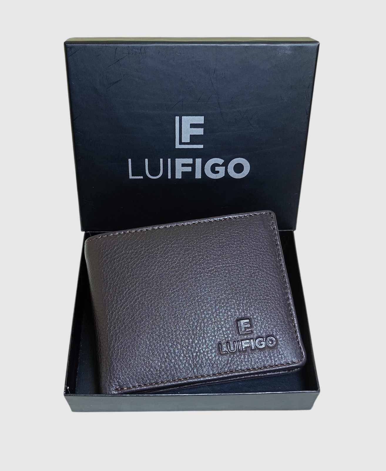 LUIFIGO Leather Self Design Men's Two Fold Wallet,Coin Pouch With 6 Slots For Card ( Brown , Pack of 1 )     			LUIFIGO Leather Self Design Men's Two Fold Wallet,Coin Pouch With 6 Slots For Card ( Brown , Pack of 1 )