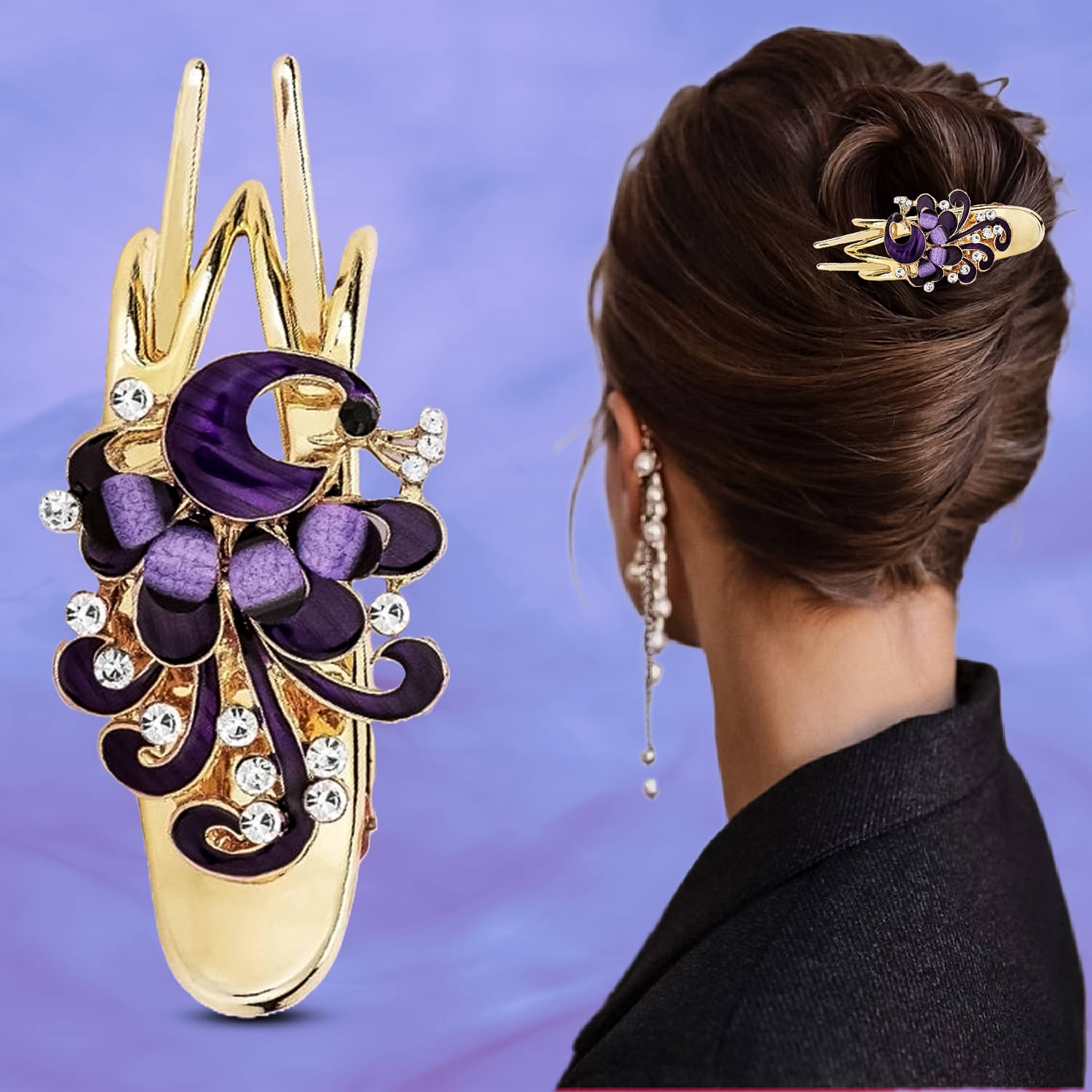     			LYKAA Multi Hair Clip ( Pack of 1 )