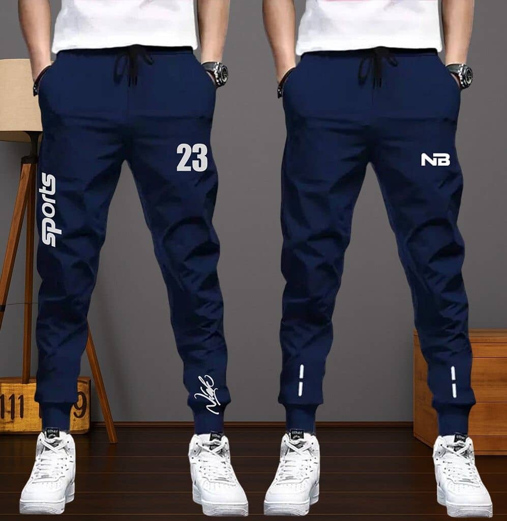 Lieo Trend Multicolor 4 Polyester Men's Sports Trackpants ( Pack of 2 ) - Track Pants | Buy online on ZillyBuy