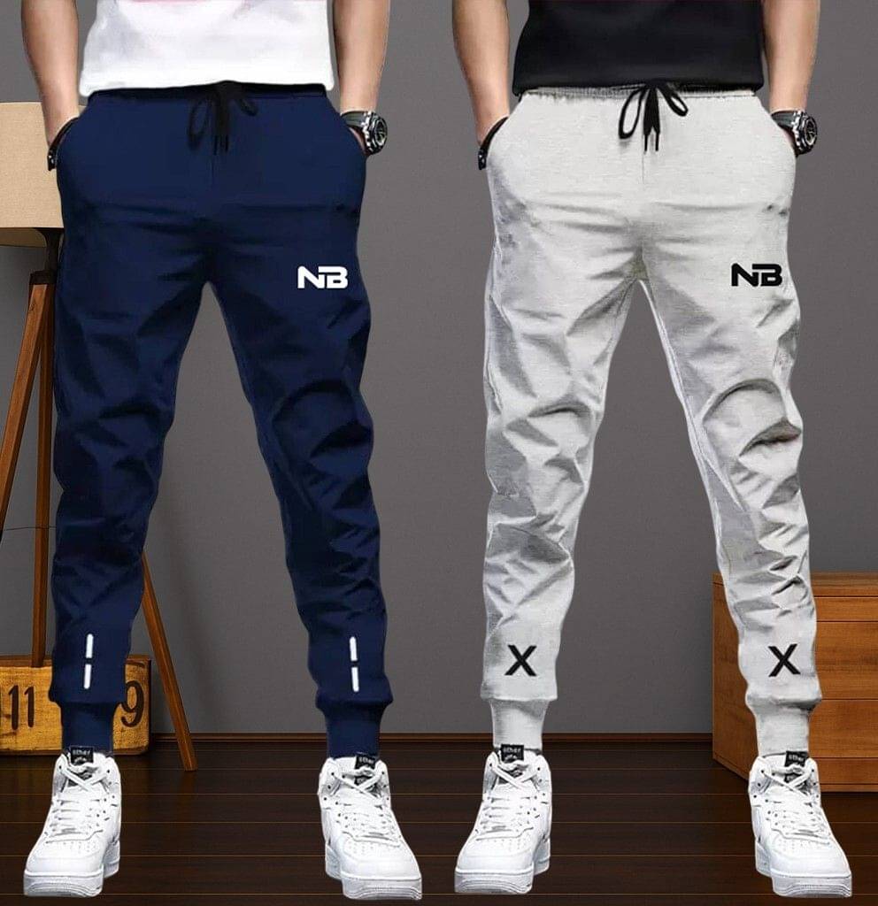     			Lieo Trend Multicolor 8 Polyester Men's Sports Trackpants ( Pack of 2 )