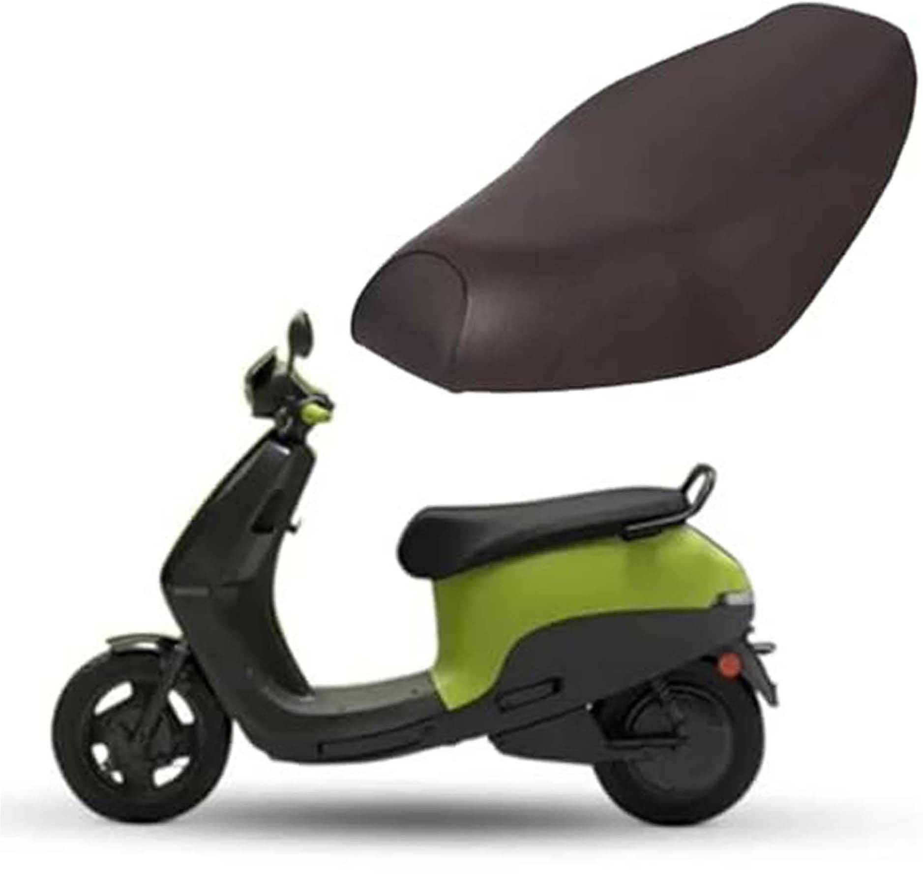 Long Lasting PU Seat Cover for TVS iQube Scooter     			Long Lasting PU Seat Cover for TVS iQube Scooter