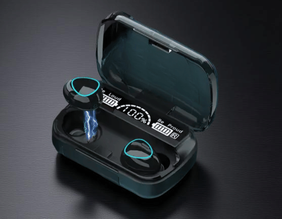     			M10 Wireless Earbuds 5.3 TWS Large Screen Dual LED Digital Display Touch Bluetooth Headphones Mini Compact Portable Sports Waterproof Stereo in Ear Earphones