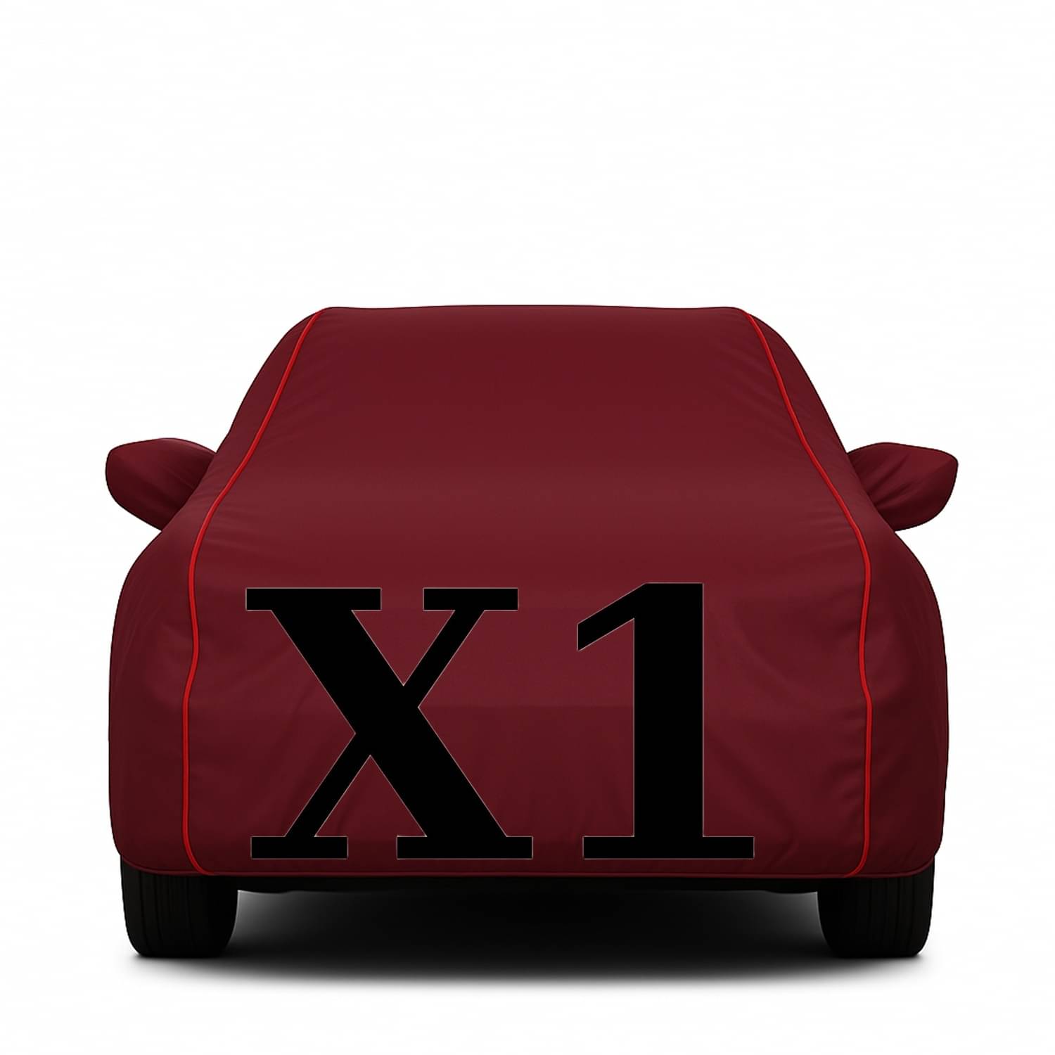     			MADAFIYA Car Body Cover for BMW All Car Models With Mirror Pocket ( Pack of 1 ) , Maroon