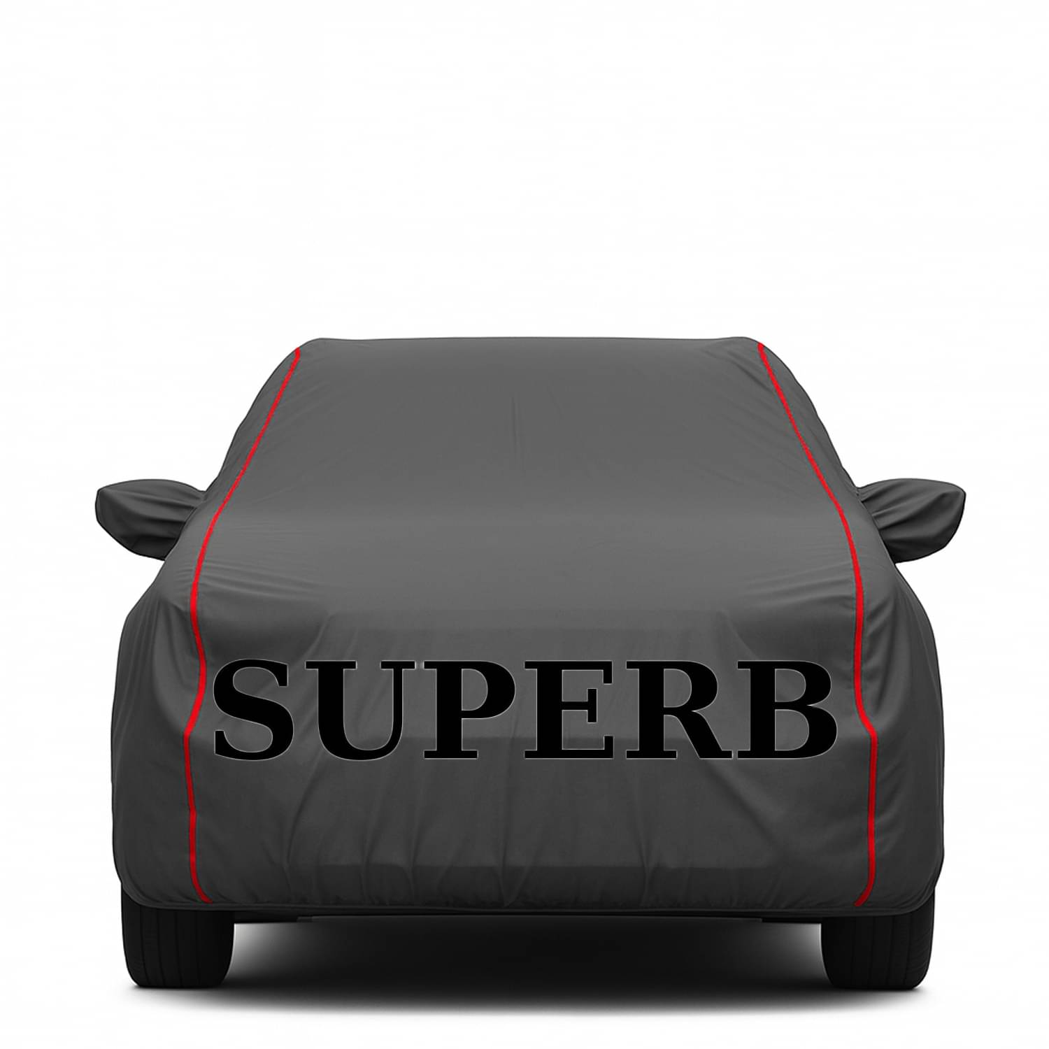     			MADAFIYA Car Body Cover for Skoda All Car Models With Mirror Pocket ( Pack of 1 ) , Grey