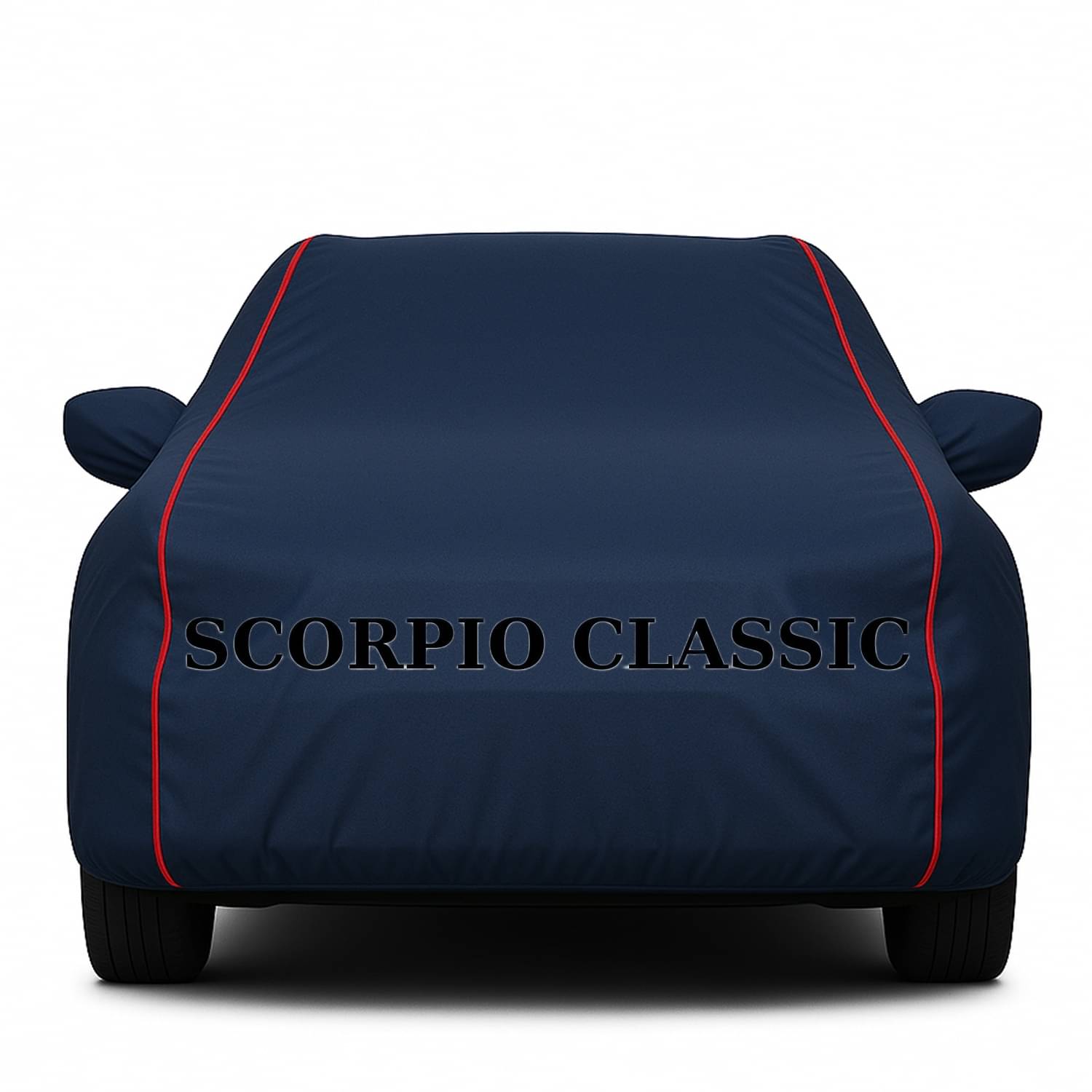     			MADAFIYA Car Body Cover for Mahindra All Car Models With Mirror Pocket ( Pack of 1 ) , Blue