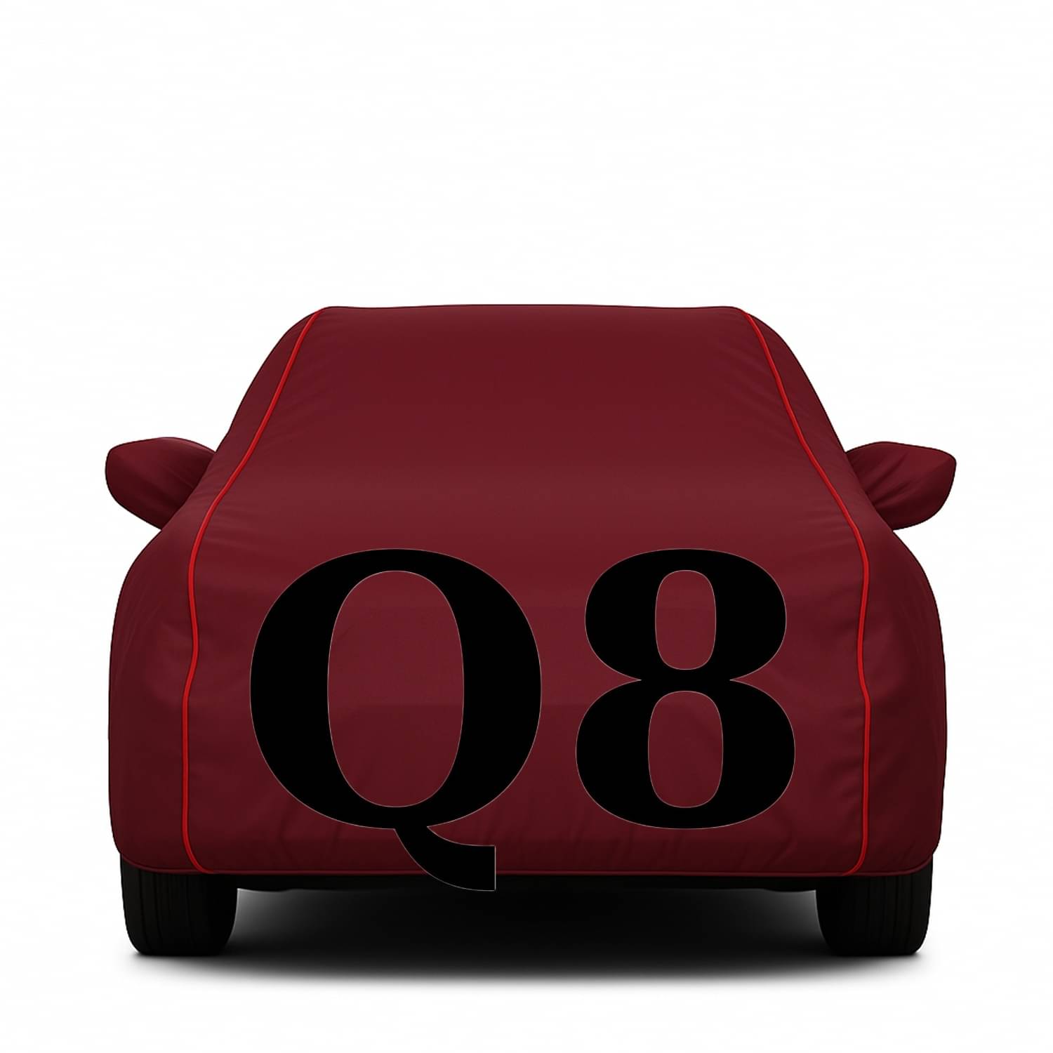     			MADAFIYA Car Body Cover for AUDI All Car Models With Mirror Pocket ( Pack of 1 ) , Maroon