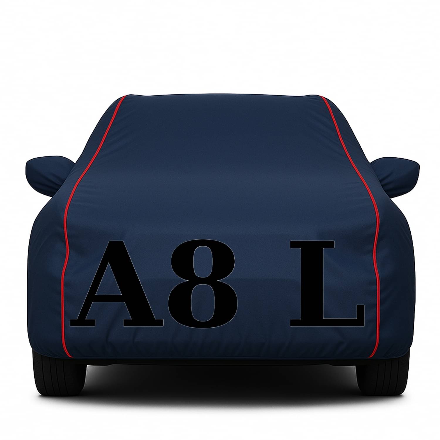     			MADAFIYA Car Body Cover for AUDI All Car Models With Mirror Pocket ( Pack of 1 ) , Blue