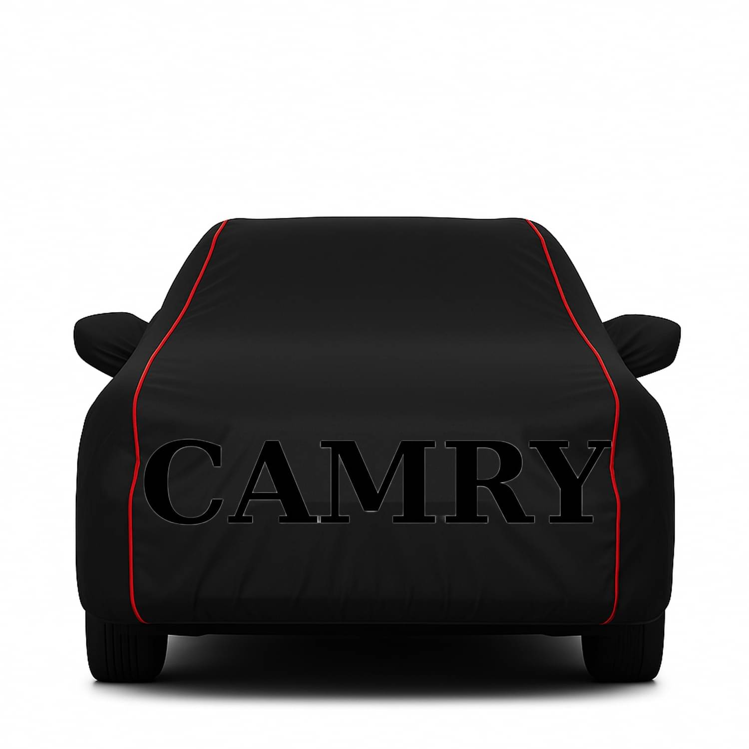     			MADAFIYA Car Body Cover for Toyota All Car Models With Mirror Pocket ( Pack of 1 ) , Black