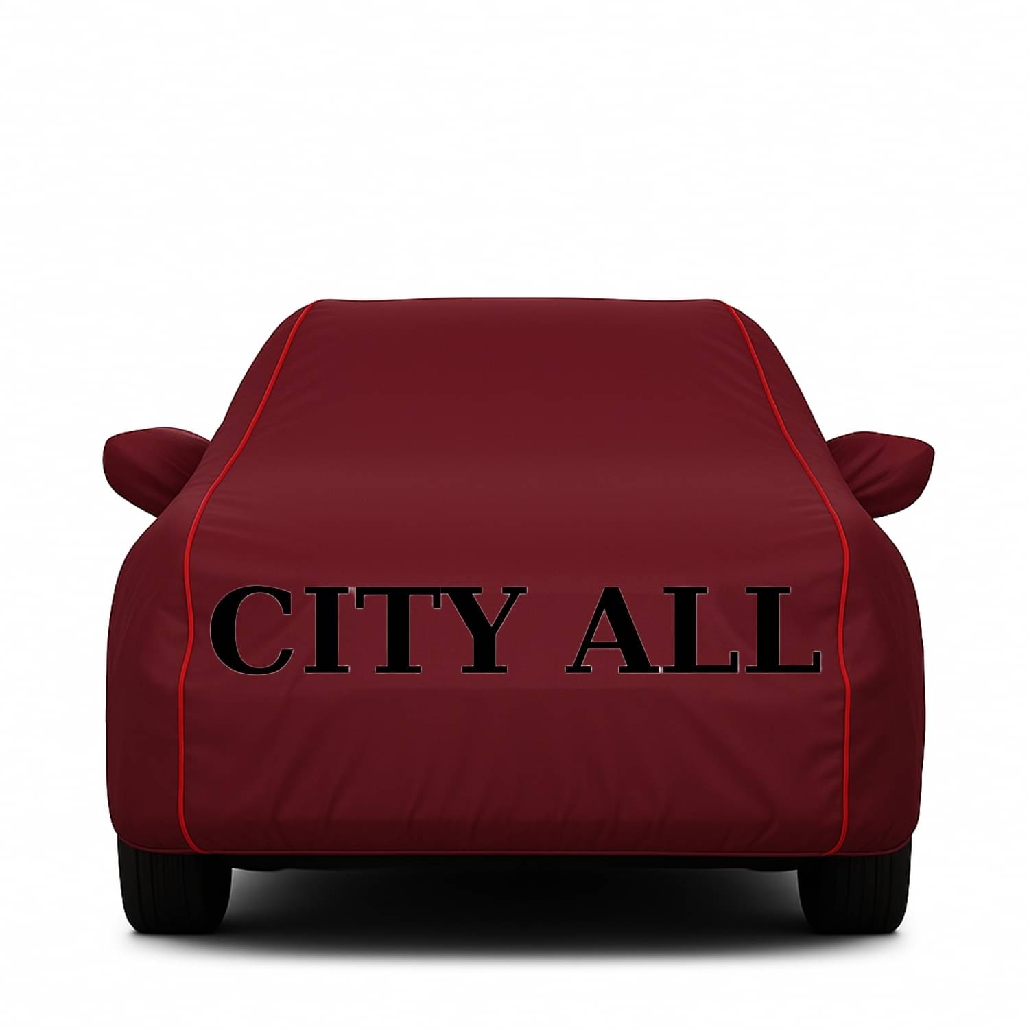     			MADAFIYA Car Body Cover for Honda All Car Models With Mirror Pocket ( Pack of 1 ) , Maroon
