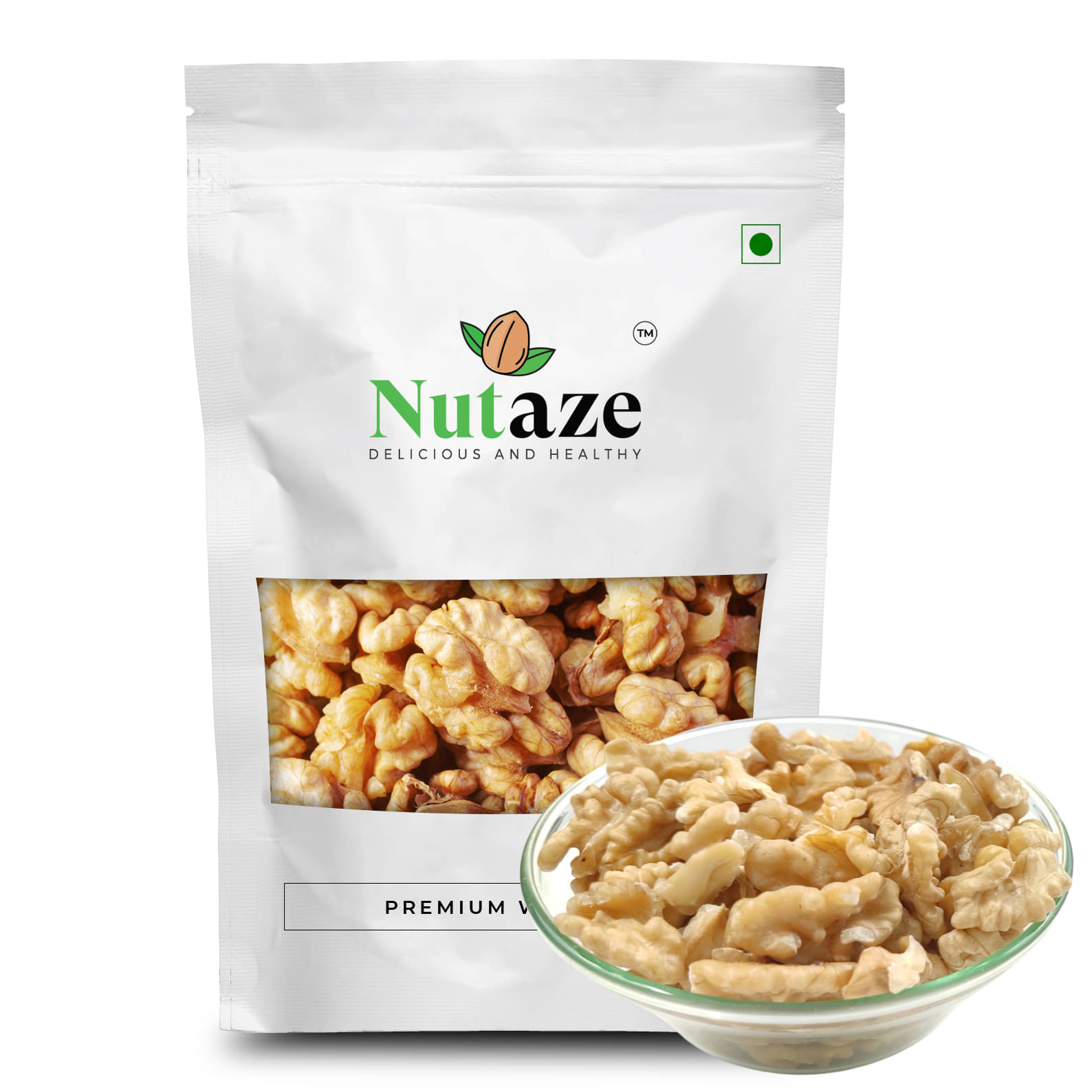     			Nutaze Extra Light Walnuts(Akhrot giri) 100 g