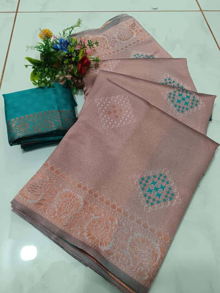 PARVANYA FASHION HUB Georgette Printed Bandhani Sarees With Unstitched Blouse Piece ( Brown )     			PARVANYA FASHION HUB Georgette Printed Bandhani Sarees With Unstitched Blouse Piece ( Brown )