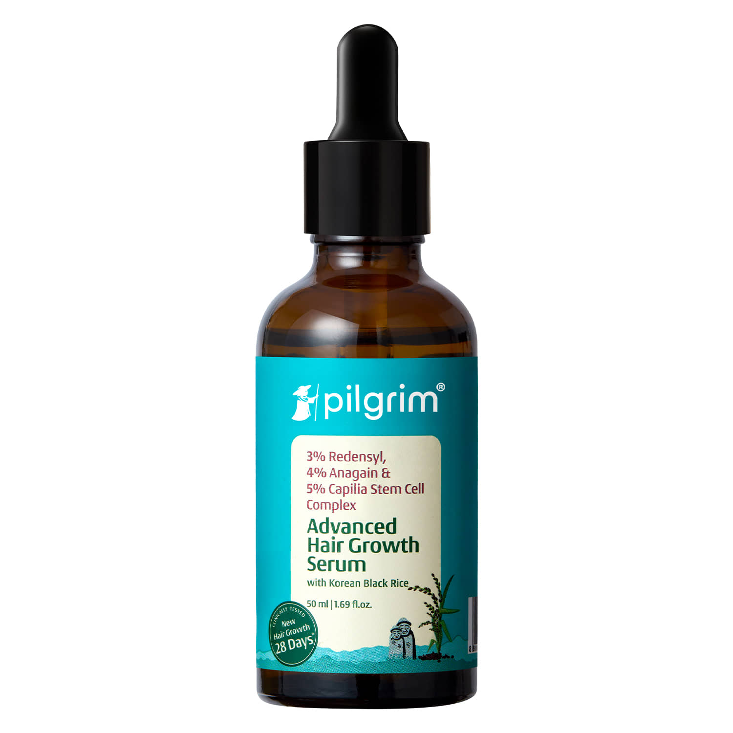 Sérum Concentré Croissance Cheveux Mount Beauty - 3% Redensyl, 4% Anagain - 50ml - Naturel