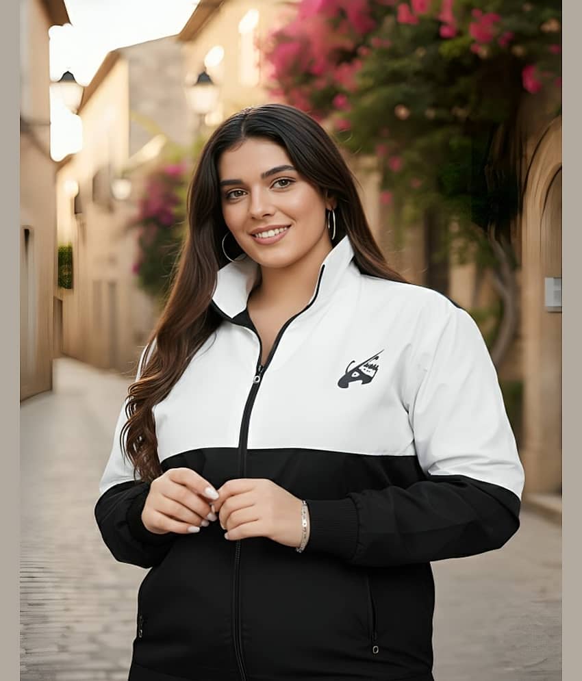 PLUS PARADISE Women High Neck Bomber Jacket ( Multi Color ) - Jackets & Coats | Buy online on ZillyBuy
