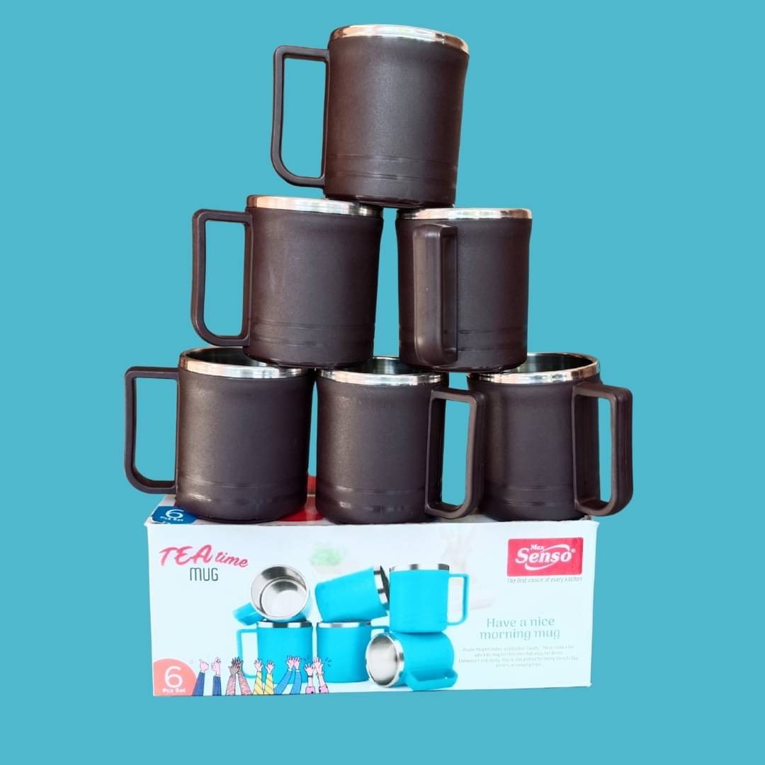     			Pranshcollections01 Plastic Coffee Mug 200 mL ( Pack of 6 )