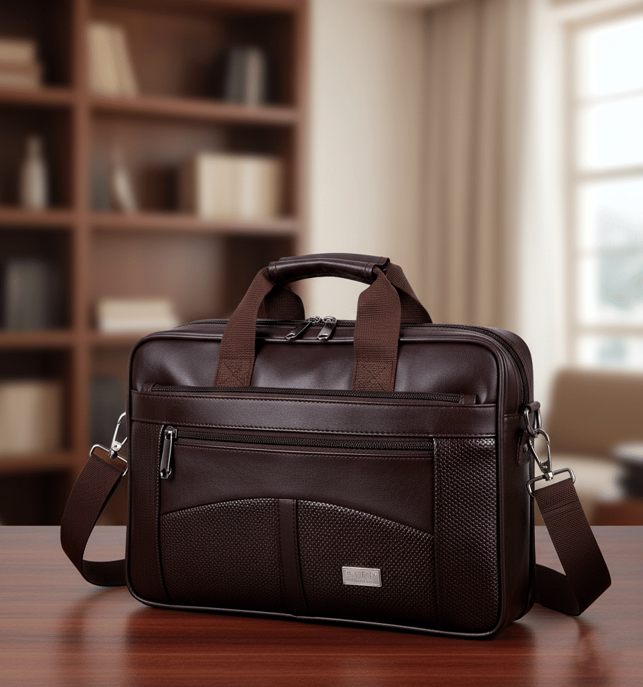 Raylan Brown Solid Messenger Bag - Handbags | Buy online on ZillyBuy