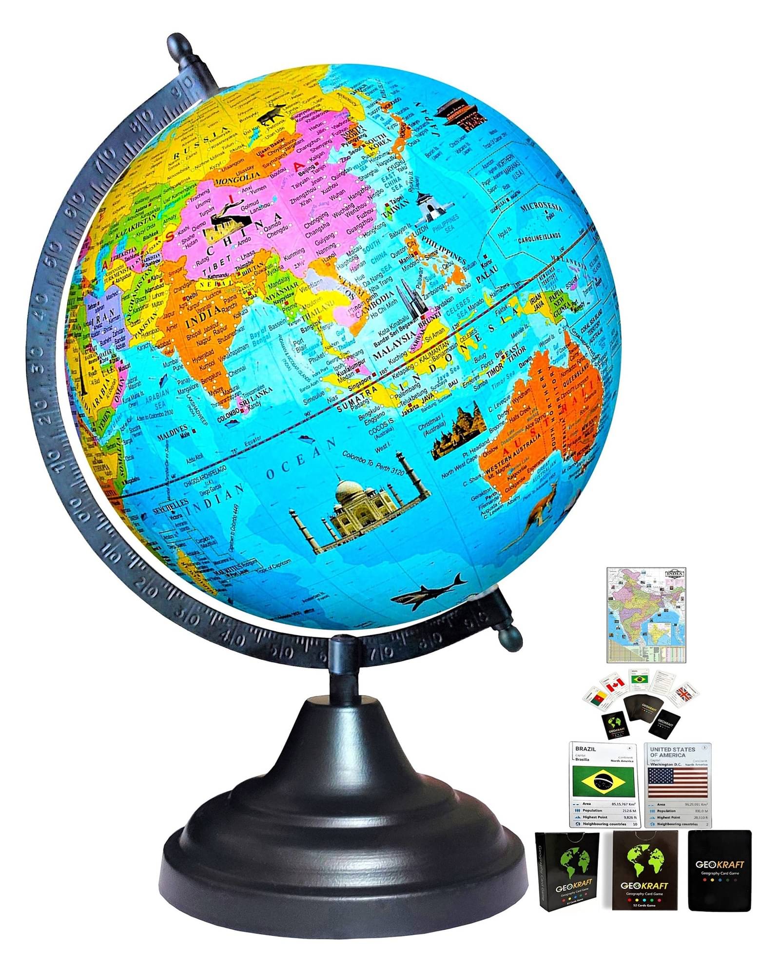 SEE-WORLD Globe ( Pack of 1 )     			SEE-WORLD Globe ( Pack of 1 )